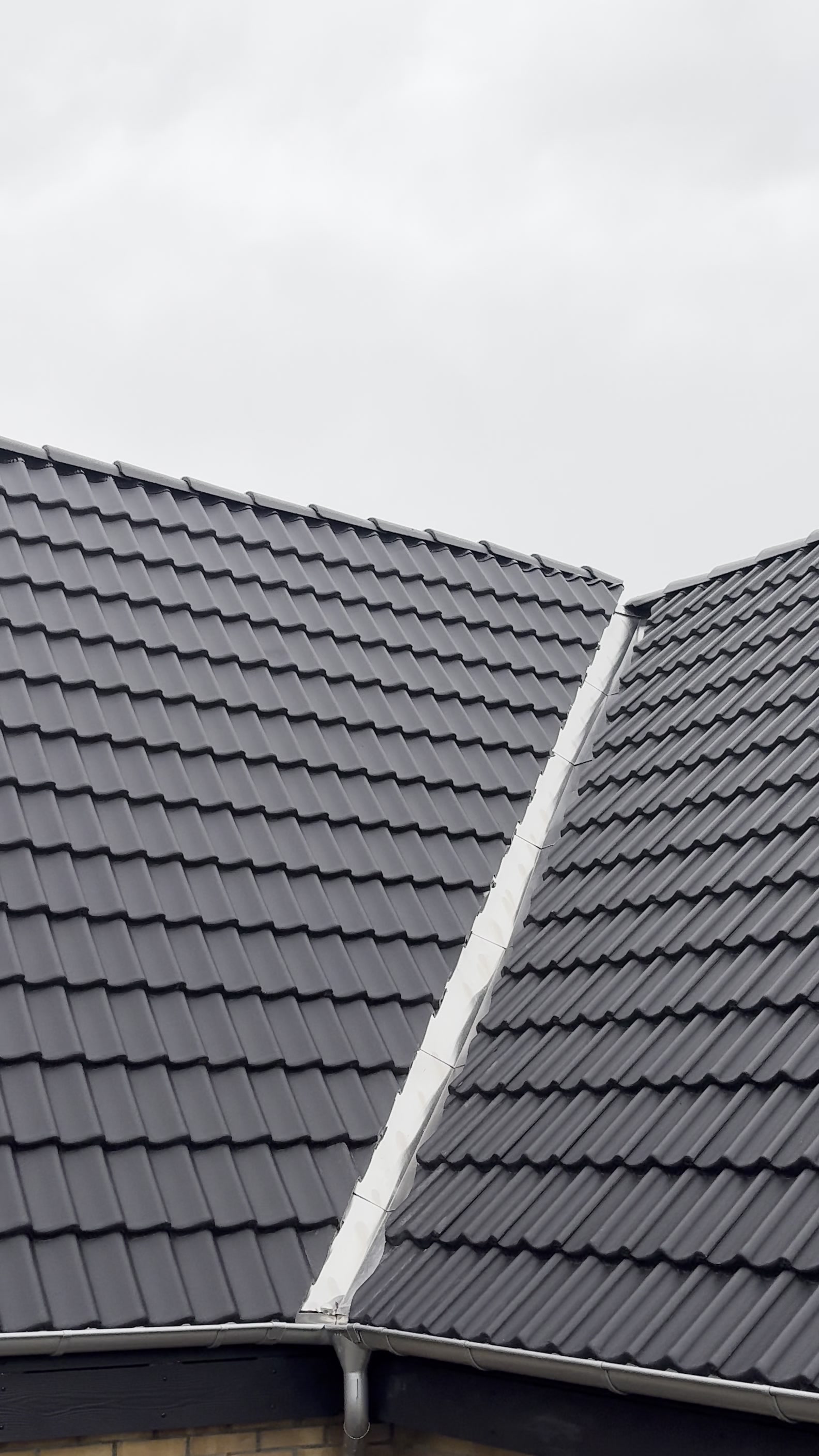 Detalje fra et tagprojekt udført af Schiøtt & Ziegler